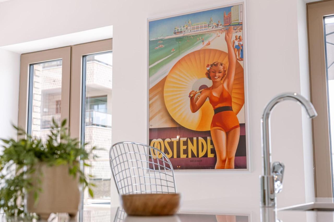 Huswell - Beautifully Decorated Apartment With Sunny Terrace Ostenda Zewnętrze zdjęcie